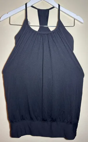 Lululemon Racerback Tank Top Black Size 8 thumbnail 1