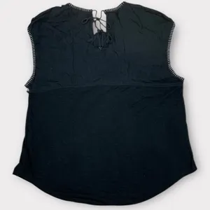 Women’s Hollister Embroidered Boho Blouse Size M thumbnail 2