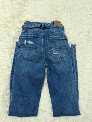 American Eagle Outfitters Hi-Rise Jegging with Raw Hem thumbnail 4