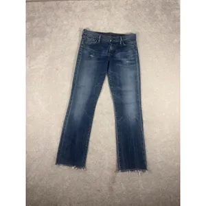 Citizens Of Humanity‎ Jeans Womens 29 Blue Ava Low Rise Straight Med Wash USA thumbnail 2
