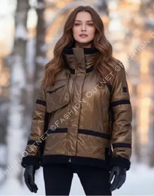 Free People Movement Vagabond Utility Bomber Jacket L Corpcore Streetwear thumbnail 1
