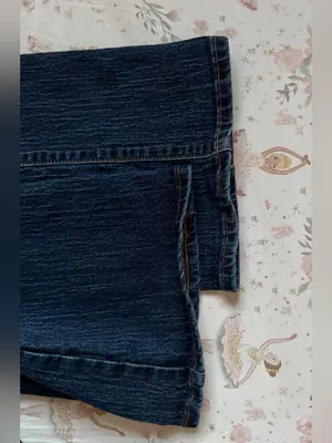 Old Navy Curvy Bootcut Textured Stretch Jeans Dark Wash 14 Short thumbnail 5