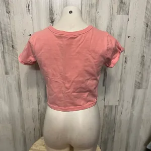 Champion Pink Crop Top T-Shirt Women’s small Short Sleeve Athletic Casual Tee thumbnail 3