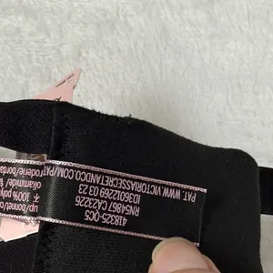 Victorias Secret Very Sexy‎ Black Butterfly Mesh Strappy Low Cut Demi Bra XL NEW thumbnail 6