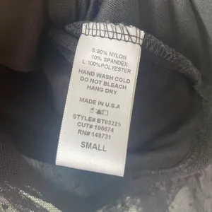Blue Blush Black Dressy Crop Top thumbnail 5