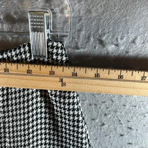 1321 | Princess Polly‎ Houndstooth Lace Trim Mini Skirt Black White Womens 6 thumbnail 3