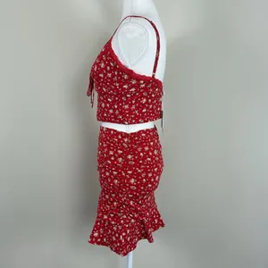 NWT Tiger Mist‎ Red Floral Set thumbnail 6