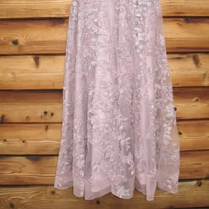 MAC DUGGAL 50665 Womens Embroidered High Neck Cap Sleeve A Line Gown thumbnail 8