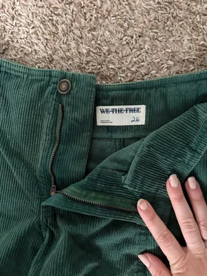 Free People We the Free Day cord shorts thumbnail 2