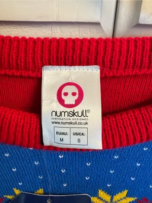 NWT - wonder women ugly Christmas sweater thumbnail 6