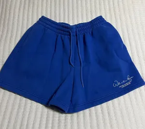 White Fox Boutique Royal Blue Drawstring Athletic Shorts thumbnail 1