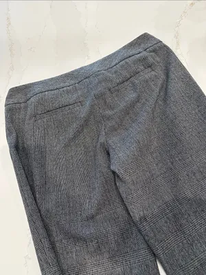 WHBM Vintage Legacy Modern Boot Plaid Dress Pant Slacks size 6R thumbnail 6