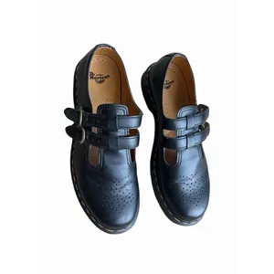 Dr Martens Smooth Mary Jane Flat 8065 Black Leather Buckle Shoes eu43 uk9 us11 thumbnail 5