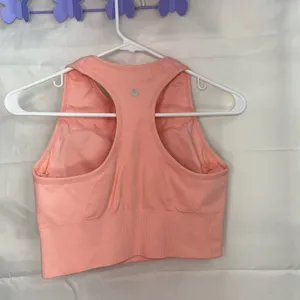 NWOT 90 degree by‎ reflex women’s pink racerback padded sports bra activewear M thumbnail 6