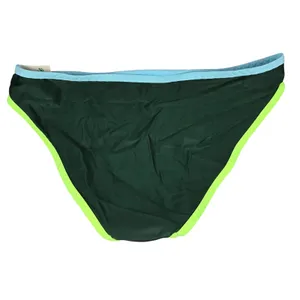 Aerie‎ Bikini Bottoms Women XS Green Neon Trim Swimwear Beach Pool thumbnail 2