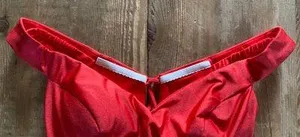 Sherri Hill Red Gown Prom Dress thumbnail 6