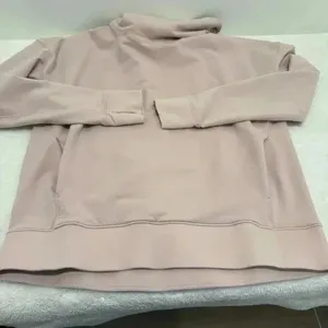 Lululemon Go Forward Blush Pink Pullover‎ Turtleneck Sweatshirt Size 8 thumbnail 7