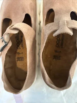 Birkenstock Paris Chunky Platform Mary Jane Clogs warm Sand,Size EU38/US7.5 NWOT thumbnail 8