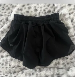 Black Lululemon Hotty Shorts Hot 2.5" thumbnail 1