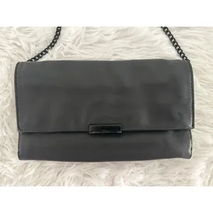 Loeffler Randall Tab‎ Black Leather Clutch Bag thumbnail 2