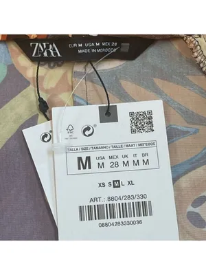 Zara Multicoloured Scarf Print Crossover Satin V-Neckline Blouse Top Paisley M thumbnail 13