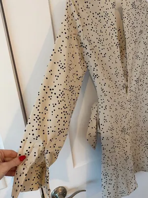 HYFVE HYFVE HYFVE Black and Cream Polka Dot Dress thumbnail 5