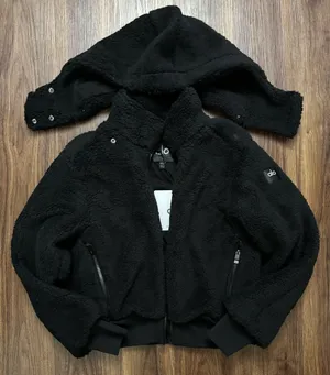 🖤 Alo Faux Fur Foxy Jacket – Black (Size M) thumbnail 5