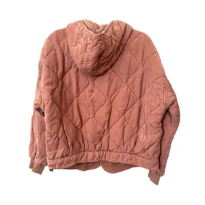 BLANKNYC Quilted Hooded‎ Light Jacket Sz S thumbnail 3
