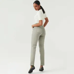 Spanx Stretch Twill Straight Leg Pants Olive Oil Green Pull On Women Size Medium thumbnail 13