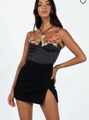 Lioness The Lola Mini Skirt Black thumbnail 1