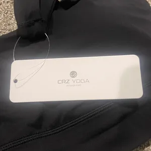 CRZ YOGA Black Sports Bra thumbnail 2