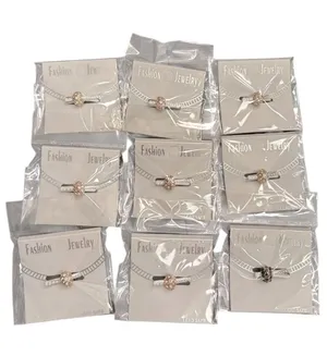 NWT Bundle of (9) Silver Black Bracelet Charms Charm Bracelet Lot of Charms thumbnail 1