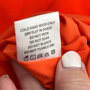 White Fox Lift You Up Strapless Mini Dress Chilli Orange Red‎ Womens Medium NEW thumbnail 5