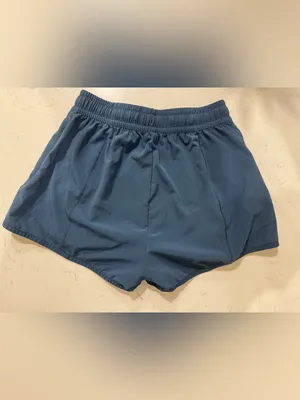 Alphalete Running Shorts Small Blue Athletic Gym Training Activewear thumbnail 7