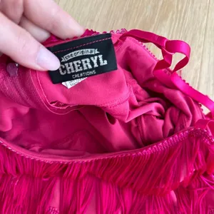 Pink Flapper Dress thumbnail 6