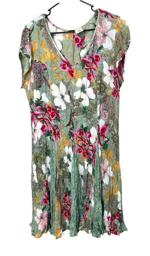 Bila Floral Print Boho Swing Dress Size‎ XL thumbnail 1