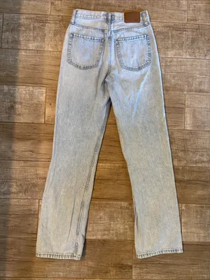 Aeropostale High-Rise 90’s Baggy Style Light Wash Women's Jeans thumbnail 3