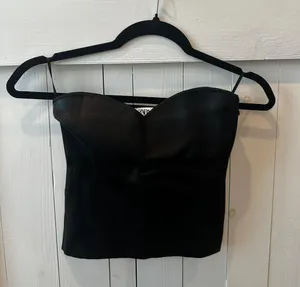 Zara Black Tube Top thumbnail 1