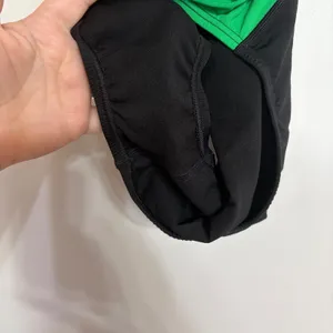 Speedo Endurance+ Swimsuit Womens Medium Black Green White‎ Crossback One Piece thumbnail 3
