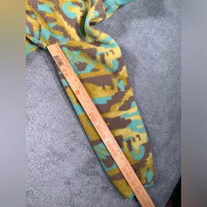 The north face Cragmont Fleece 1/4 Snap Jacket in a camouflage large thumbnail 9