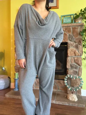 Free People Kickback Fall Jumpsuit  thumbnail 3
