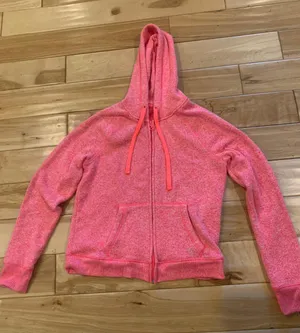 Zip Up Hoodie Pink Size M thumbnail 1