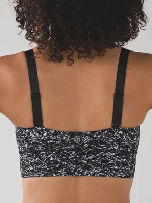 Lululemon Both Ways Bra Ices Wave White Black Size 6 thumbnail 2