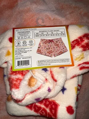 NWT Sugar Babies Plush Shorts Size L thumbnail 3
