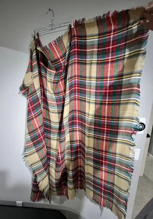Plaid Blanket Scarf Multiple thumbnail 5
