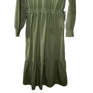 Rails‎ Maple Olive Smoke Midi Dress Smocked Waist Boho Cottagecore Chic Size S thumbnail 13