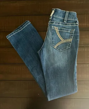 Ariat REAL Denim Straight Leg Jean thumbnail 1