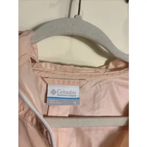Columbia Woman's Hooded Zip Front Lightweight 2-Tone Windbreaker Size Medium‎ thumbnail 2
