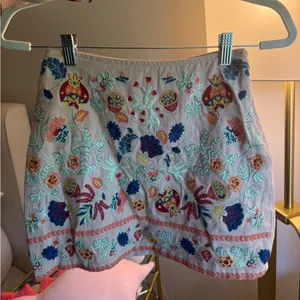 Urban Outfitters Embroidered Floral Skirt thumbnail 2