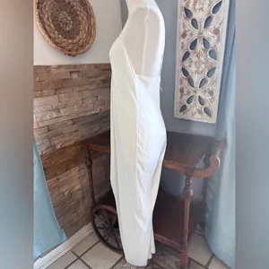Elegant White Chemise Slip Size M thumbnail 3